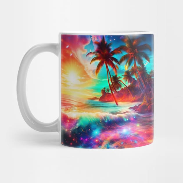 Tropical Island Paradise by Trails I Travel Art